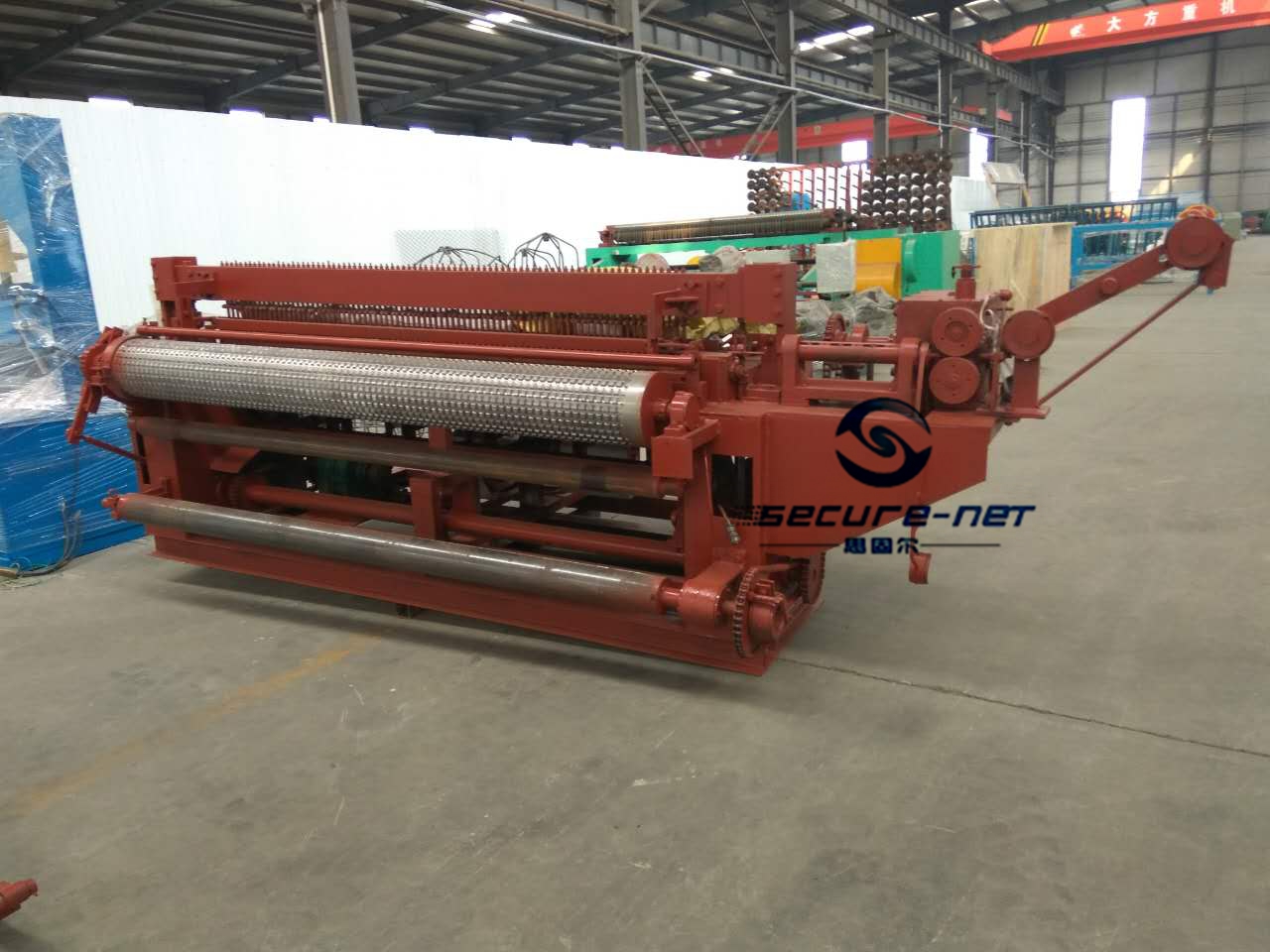 welded wire mesh roll machine