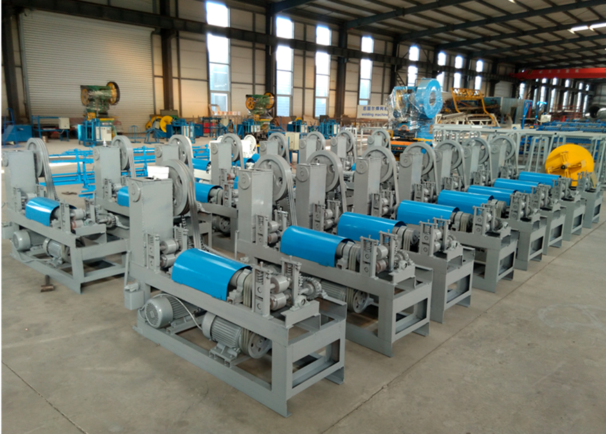 Wire staightening and cutting machine
