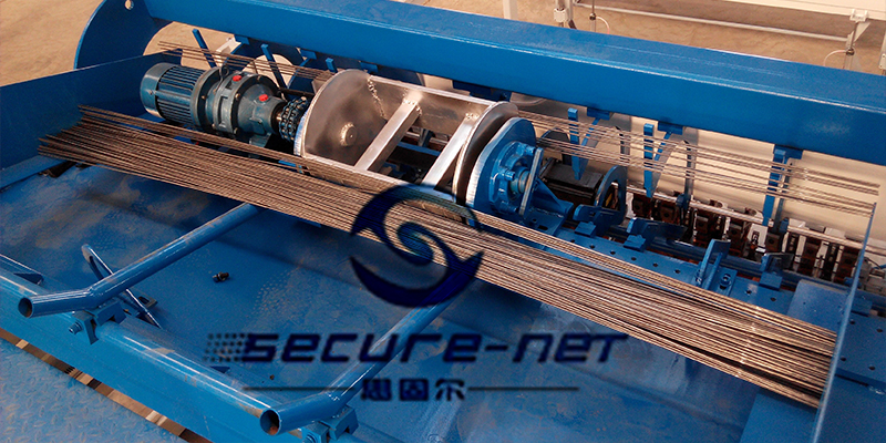 PLC construction reinforce mesh weld machine