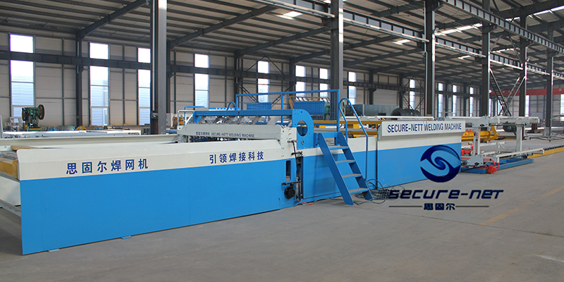 fully auto galvanized welded wire mesh panel machine