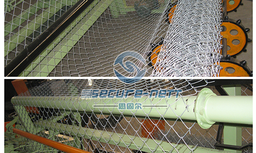 China double wire chain link fence woven machine