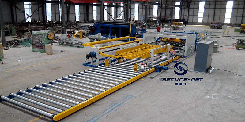 fully auto galvanized welded wire mesh panel machine