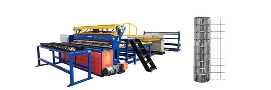 automatic welded wire mesh machine
